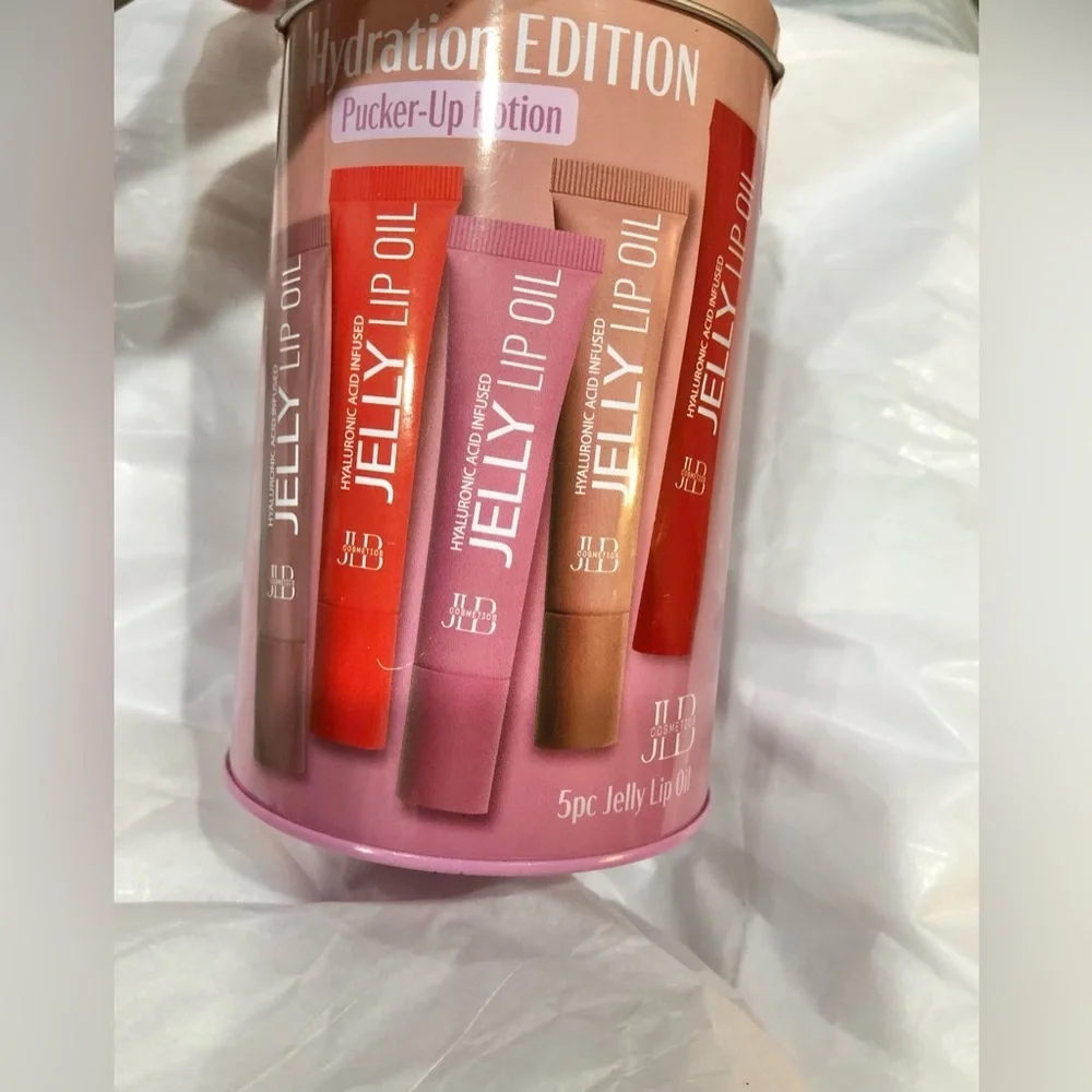 5piece Pucker up potion hydrating hyaluronic acid infused jelly lip oil‎ new